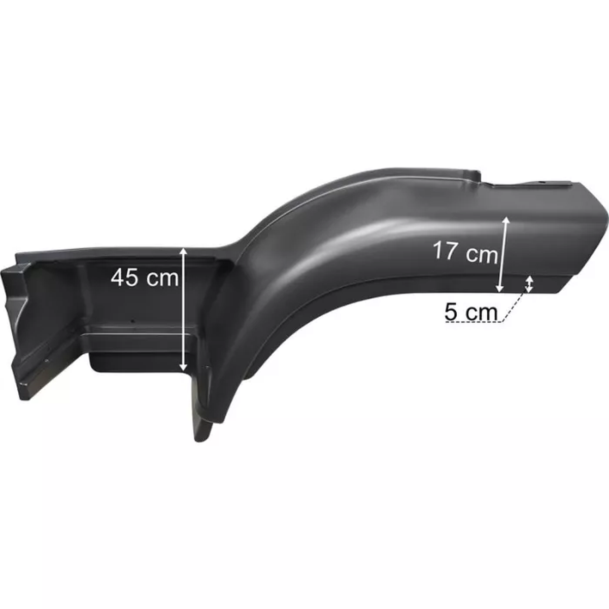 IVECO EUROCARGO 180 (2000-2008) OBERE RECHTE STUFENABDECKUNG MIT BREITEM RAND