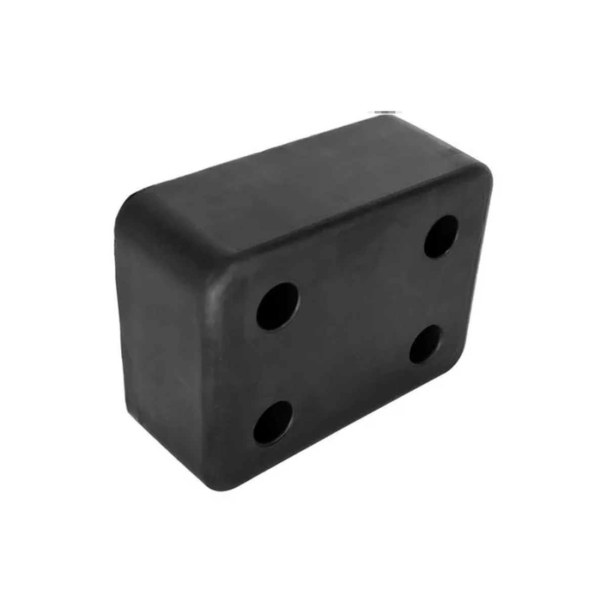 Gummipuffer 200x52x80 mit 2 Löchern