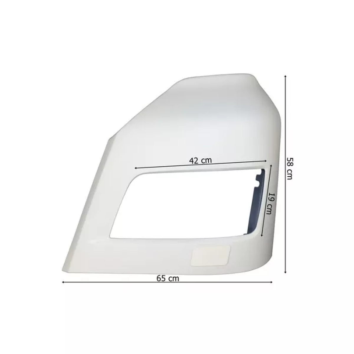 MAN TGX (2013-) EURO6 Scheinwerferglas links mit Öffnung