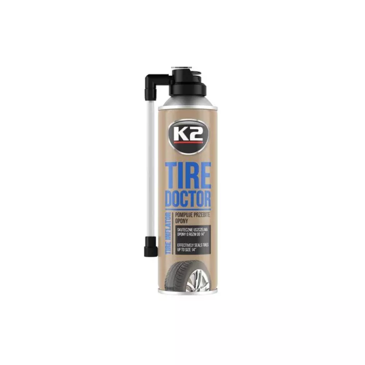 K2 Reifen Doktor Reservereifen in Flüssigkeit 400ml (Spray)