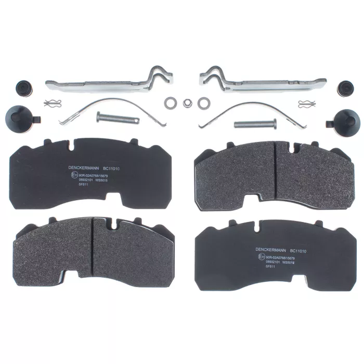 BREMSBELÄGE VORN / HINTEN BPW SH, JOST CORONA, MERCEDES DCA TE TX, MERITOR TM, SAF B S SKRB SKRS SKRZ Z, SCHWARZMULLER