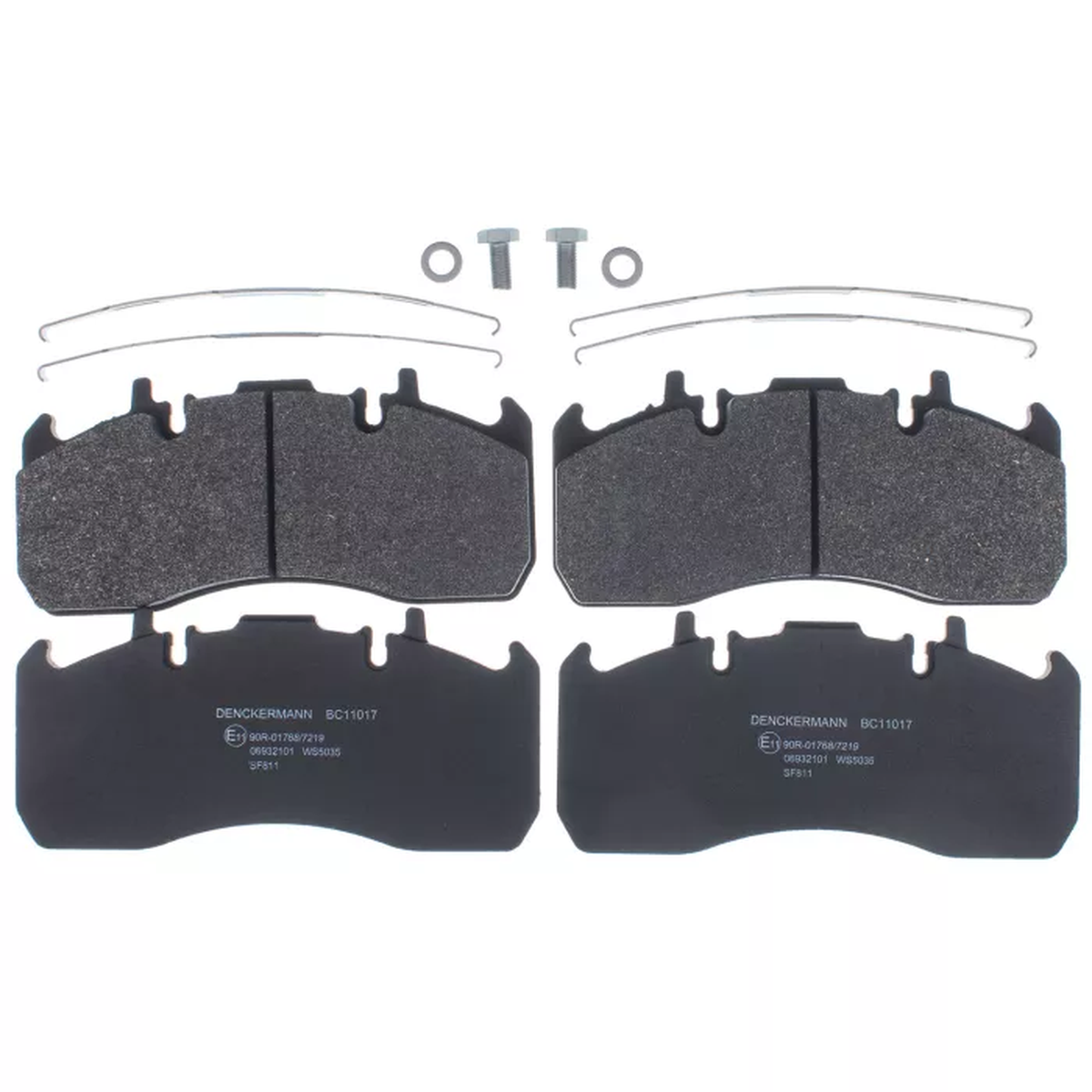 BREMSBELÄGE VORN / HINTEN MERCEDES ACTROS MP4 MP5, AROCS, ANTOS, ECONIC