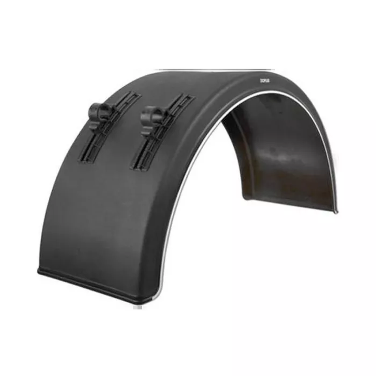 Hinteres Kunststoffkotflügel Radlauf 670mm (mit Halterung)