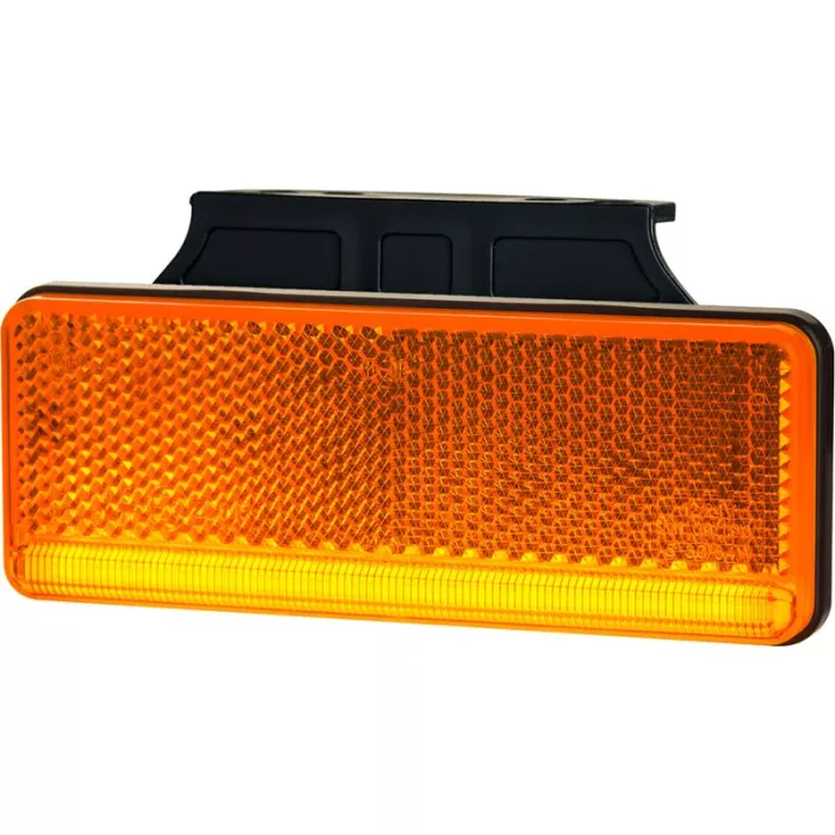 SEITLICHE UMRIßLEUCHTE MIT BLINKER SLIM XS TYP UND HALTERUNG (LED) ORANGE 12/24V UNIVERSAL