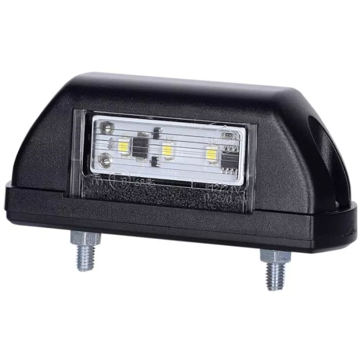 LAMPE FÜR KENNZEICHENBELEUCHTUNG (NEON) MIT STANDLICHT (LED) WEIß-ROT 12/24V UNIVERSELL