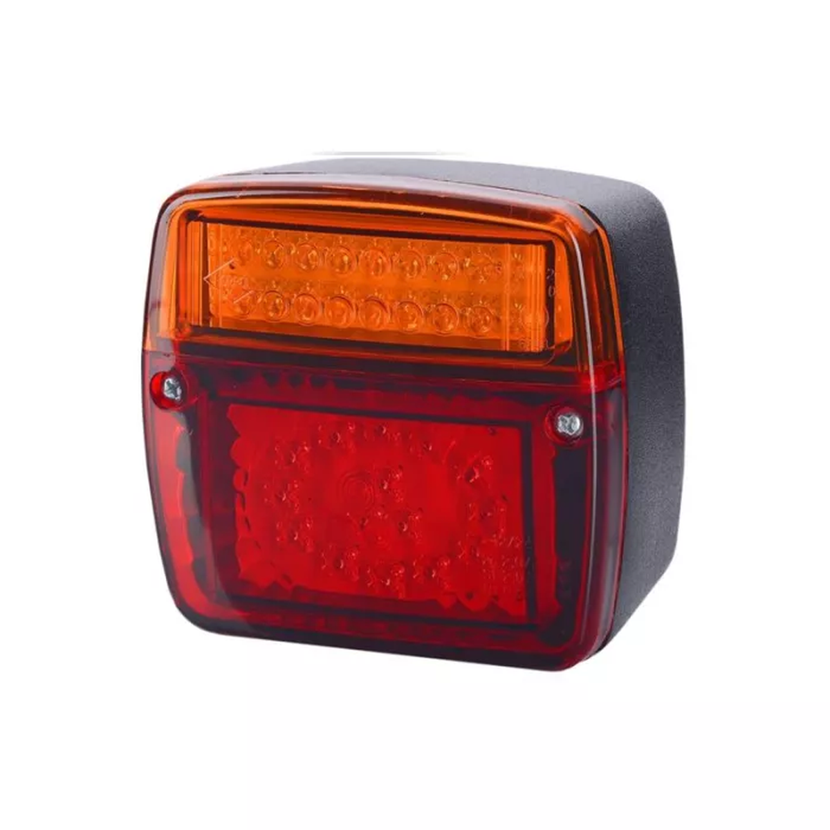 HECKKOMBILEUCHTE (LED) ORANGE-ROT 12/24V UNIVERSELL