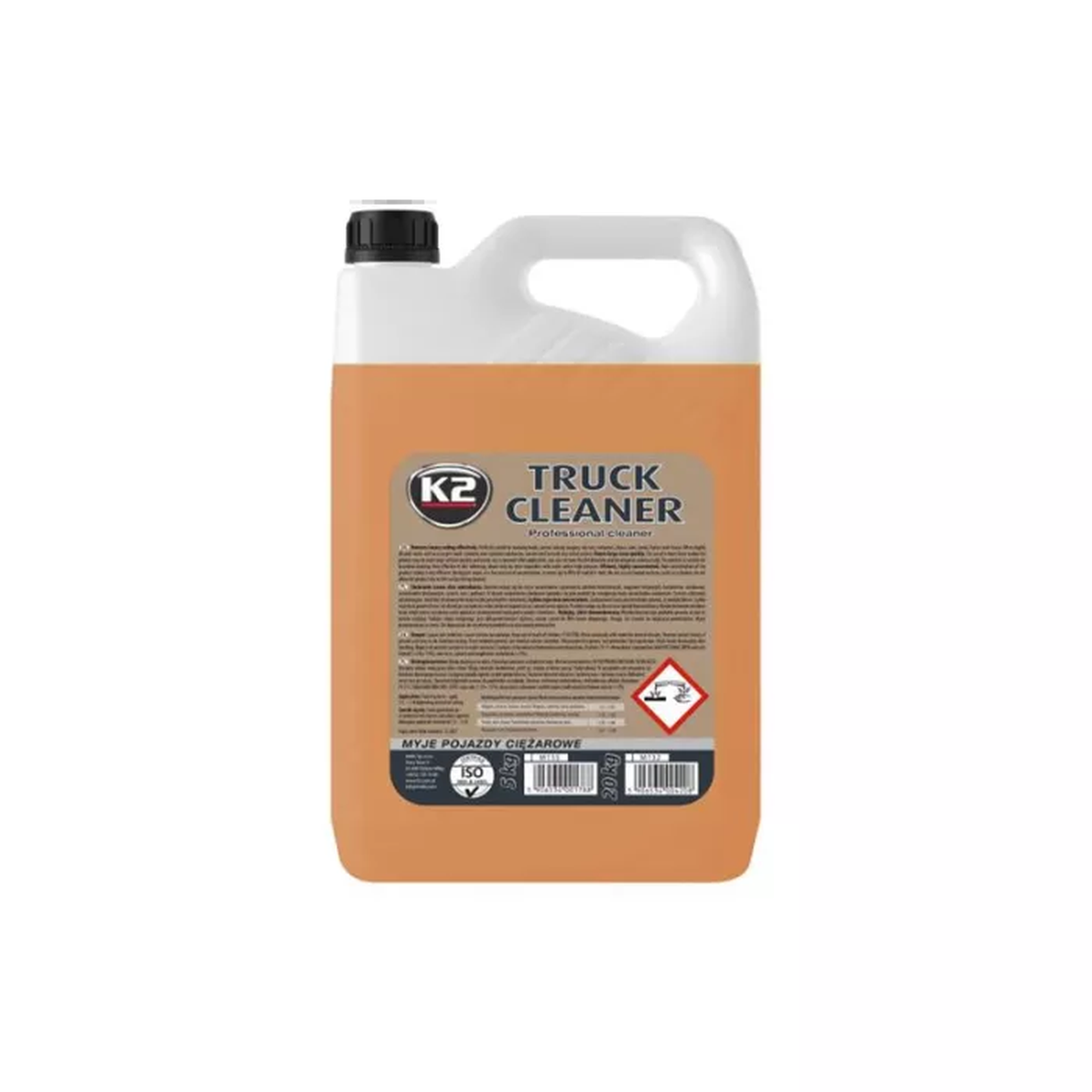 K2 TRUCK CLEANER FLÜSSIGKEIT ZUR ENTFERNUNG SCHWERER VERSCHMUTZUNGEN 5L