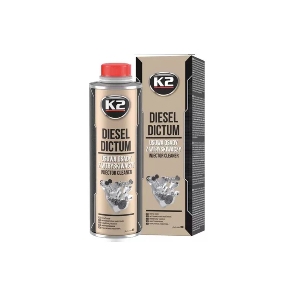 K2 DIESEL DICTUM INJEKTORENREINIGER SET 500ML