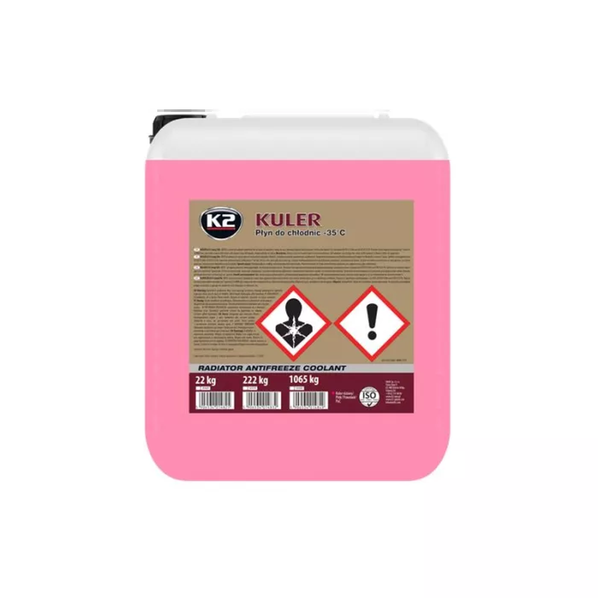 K2 Kühlerfrostschutzmittel -35°C 20L G11 HOAT