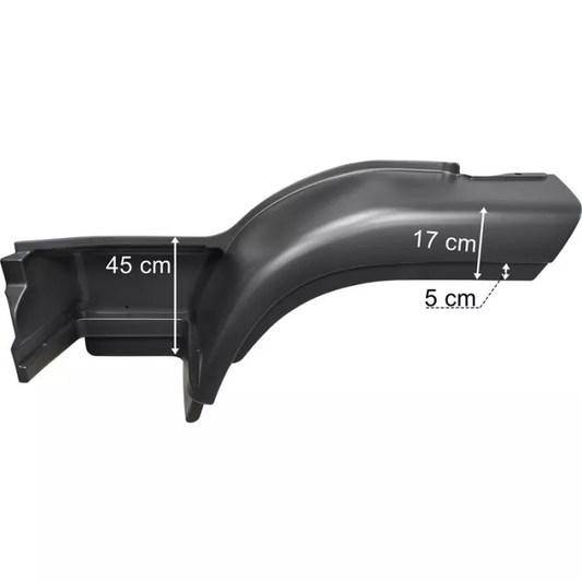 IVECO EUROCARGO 180 (2000-2008) OBERE RECHTE STUFENABDECKUNG MIT BREITEM RAND