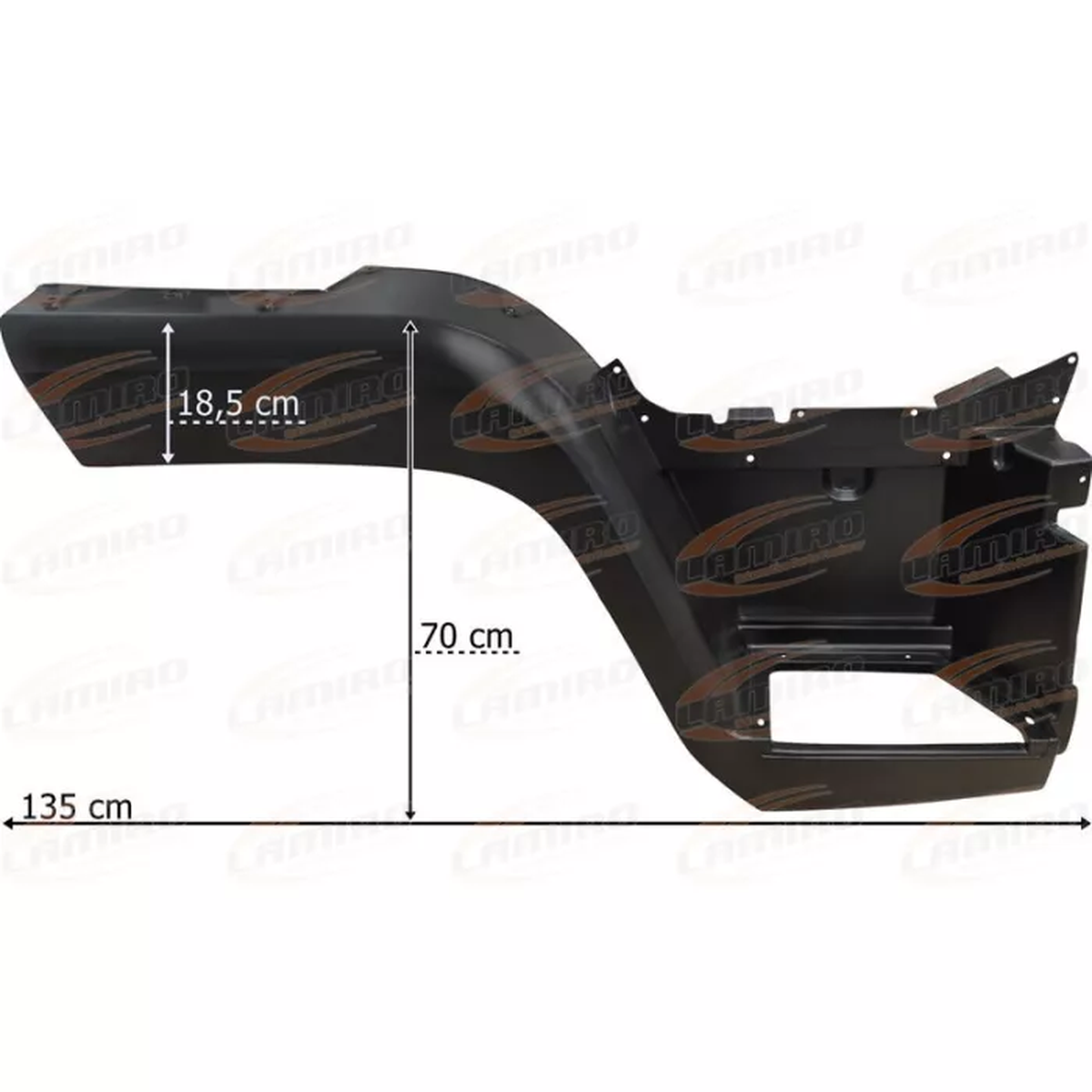 MAN L2000 / LE2000 rechte Trittstufe Mulde