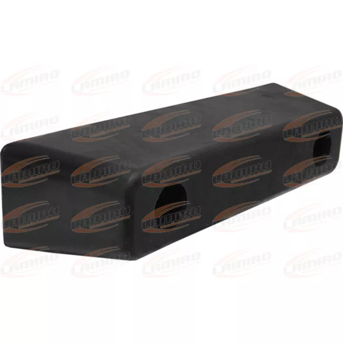 Gummipuffer 125x85x85 mit 2 Löchern