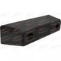 Gummipuffer 125x85x85 mit 2 Löchern