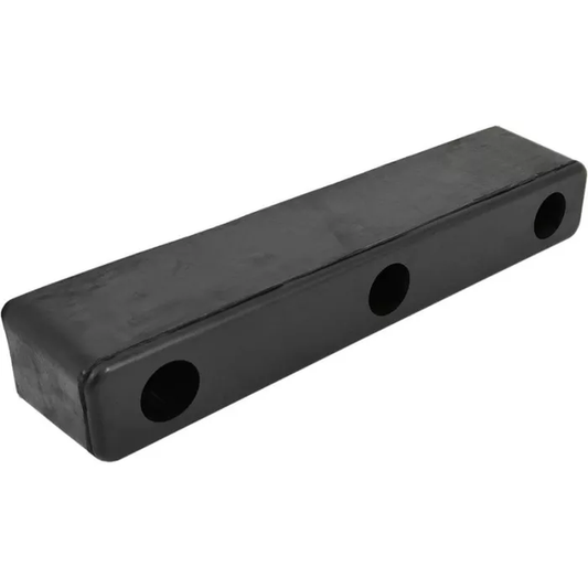Gummipuffer 275x70x80 mit 2 Löchern