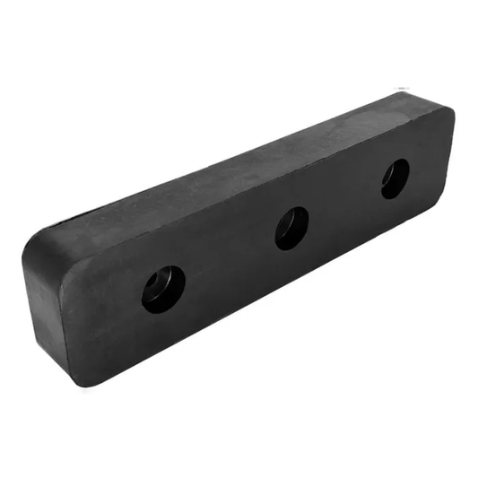 GUMMIANSTOßDÄMPFER 300x100x80 MIT 2 LOCHEN
