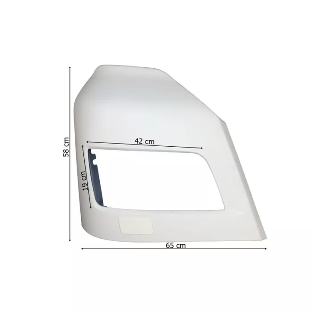 MAN TGX (2013-) EURO6 Scheinwerferglas rechts mit Öffnung