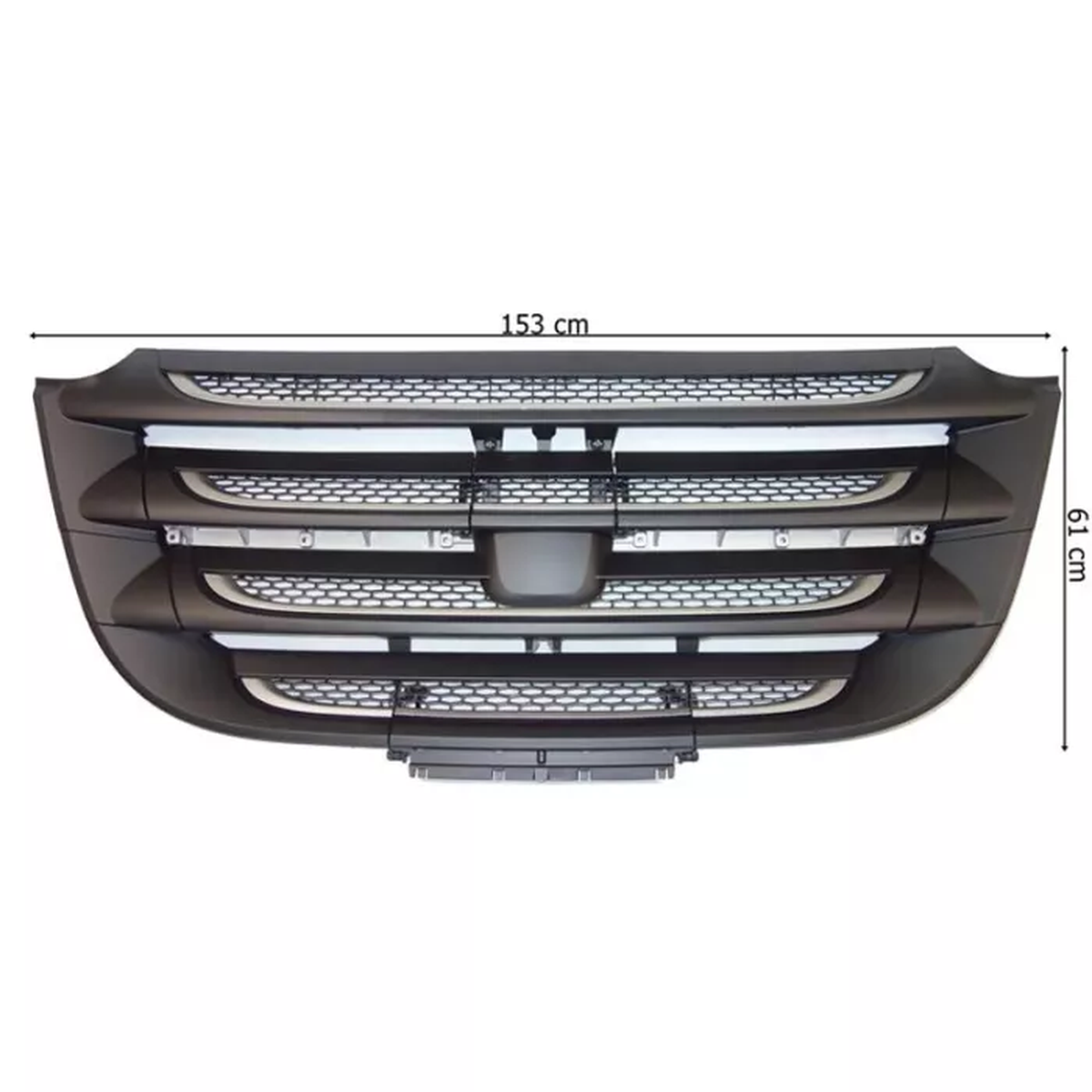 MAN TGS (2013-) linker Metallstoßfänger mit Waschdüsenöffnung
