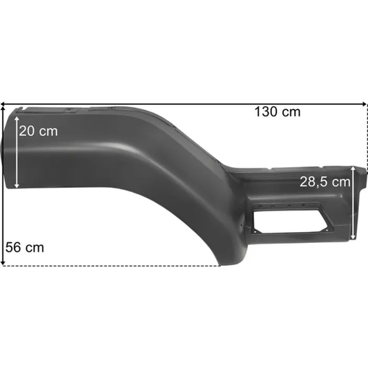 MAN TGL (2021-) EURO6 MOTORHAUBE / FRONTVERKLEIDUNG