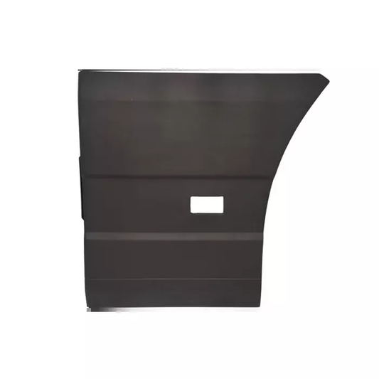 VOLVO FH4 (2013-) Schwarze Zwischenachsabdeckung links vorderer Teil