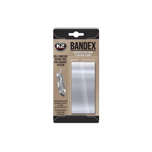 K2 BANDEX HOCHTEMPERATURBAND / BANDAGE ZUR REPARATUR VON SCHALLDÄMPFERN 1M