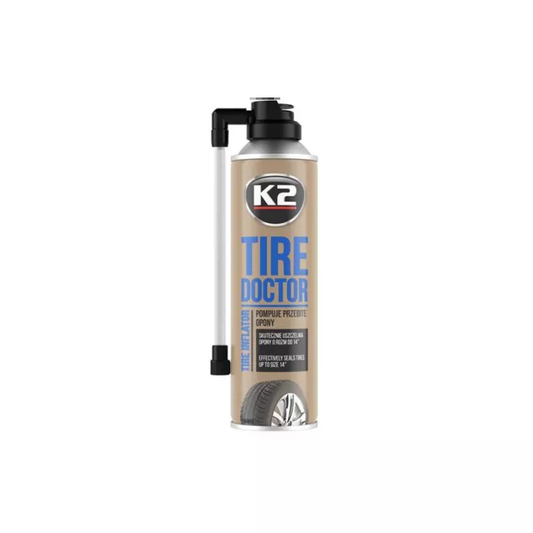 K2 Reifen Doktor Reservereifen in Flüssigkeit 400ml (Spray)