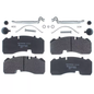 BREMSBELÄGE VORN / HINTEN BPW SH, JOST CORONA, MERCEDES DCA TE TX, MERITOR TM, SAF B S SKRB SKRS SKRZ Z, SCHWARZMULLER