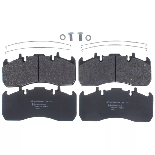 BREMSBELÄGE VORN / HINTEN MERCEDES ACTROS MP4 MP5, AROCS, ANTOS, ECONIC