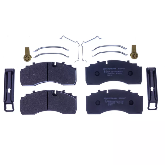 BREMSKLÖTZE VORDER- / HINTERACHSE BPW SH, JOST CORONA, MERCEDES DCA TE TZ, MERITOR TM, SAF B S SKRB SKRS SKRZ Z, SCHWARZMÜLLER, KRONE
