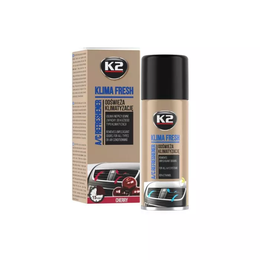 K2 KLIMA FRESH KIRSCH ERFRISCHUNGSMITTEL FÜR KLIMAANLAGEN 150ML