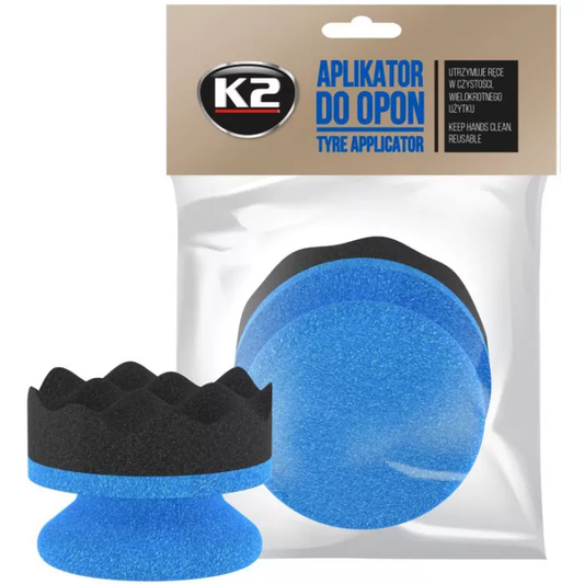 K2 TRACO PRO Reifenapplikator mit dichtem Borstenbesatz