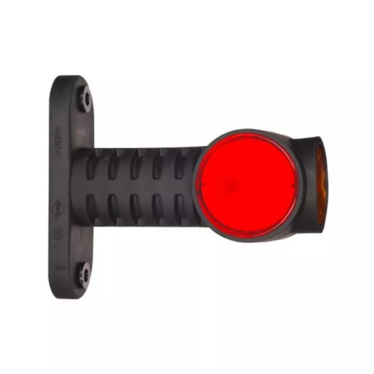 Konturleuchte (Neon) am langen geraden Ausleger, dreifunktional (LED), weiß-orange-rot, 12/24V universell