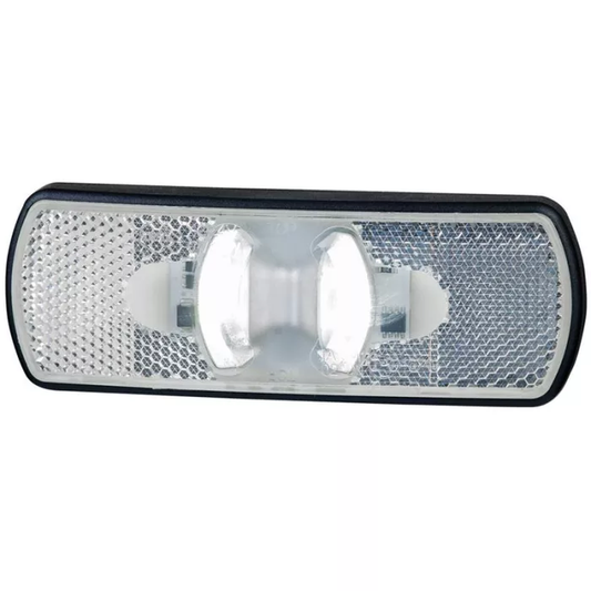 UMRIßLEUCHTE MIT REFLEKTOR (LED) WEISS 12/24V UNIVERSELL