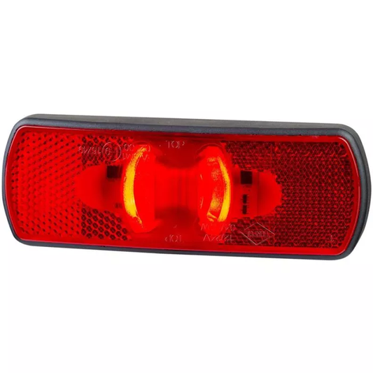 Umrissleuchte mit Reflektor (LED) Rot 12/24V Universal