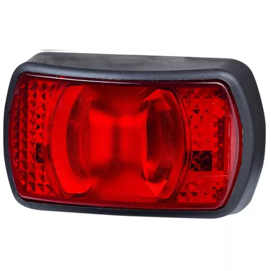 LATERNE UMRIß (LED) ROT 12/24V UNIVERSAL