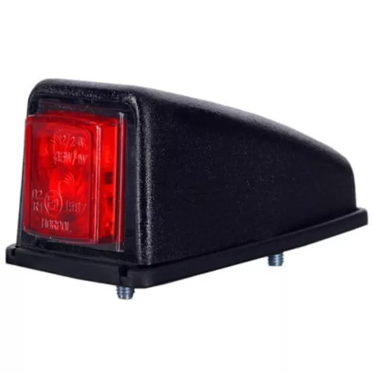 ECK-SEITENMARKIERUNGSLEUCHTE (LED) ROT 12/24V UNIVERSELL