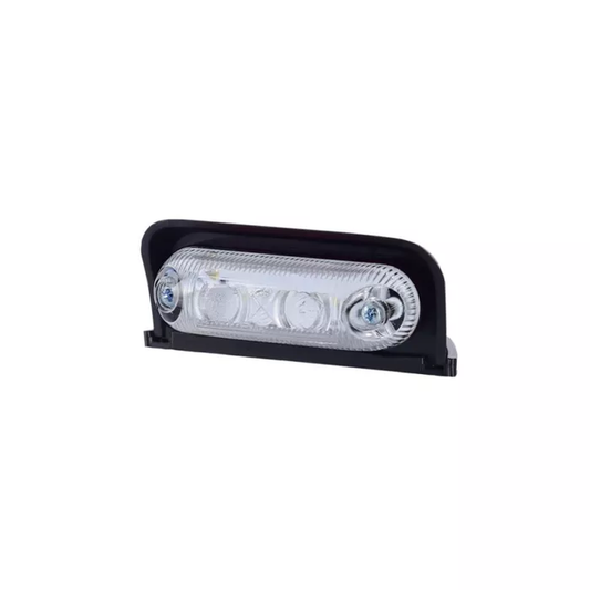 ECKIGE OVALBELEUCHTUNG (LED) WEISS 12/24 V UNIVERSELL