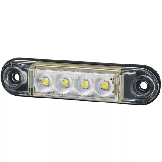 UMRISSLEUCHTE SCHLANKER TYP (LED) WEISS 12/24 V UNIVERSAL