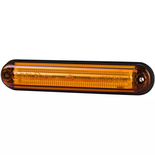SCHMALER UMRIßLEUCHTE MIT LED-ORANGE 12/24 V UNIVERSELL