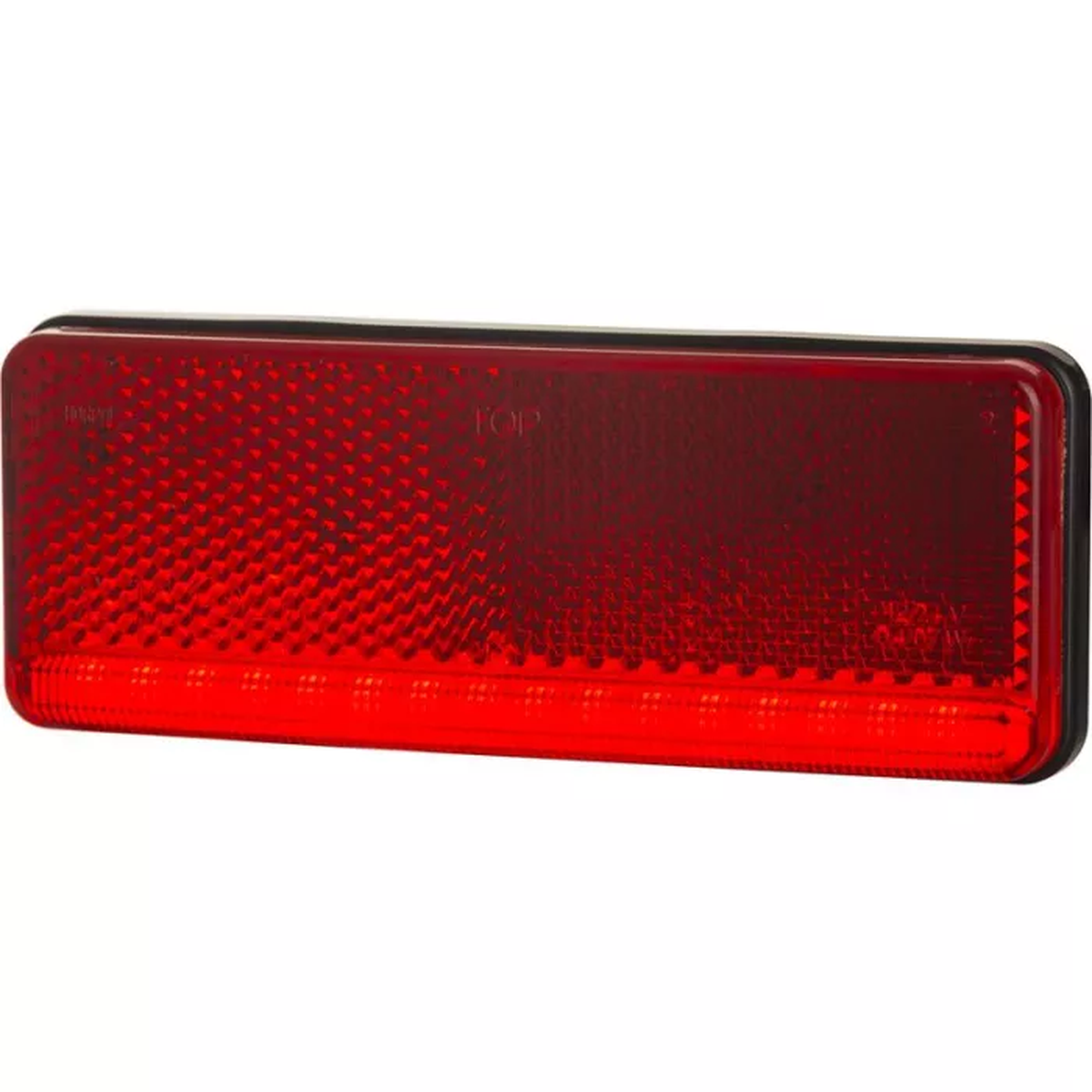 LED-Schlanke Umrissleuchte XS rot 12/24V universal