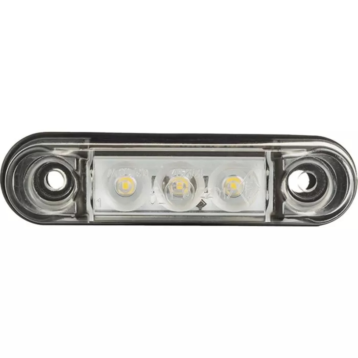 SCHMALER LED-SEITENMARKIERUNGSLEUCHTE WEIß 12/24 V UNIVERSAL