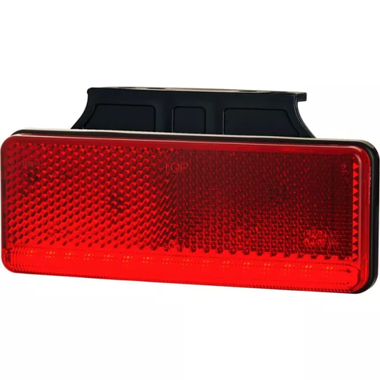 SLIM XS Begrenzungsleuchte mit Halterung (LED) Rot 12/24V Universell