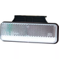 SCHMALER LED-SEITENMARKIERUNGSLEUCHTE XS MIT HALTER WEISS 12/24V UNIVERSAL