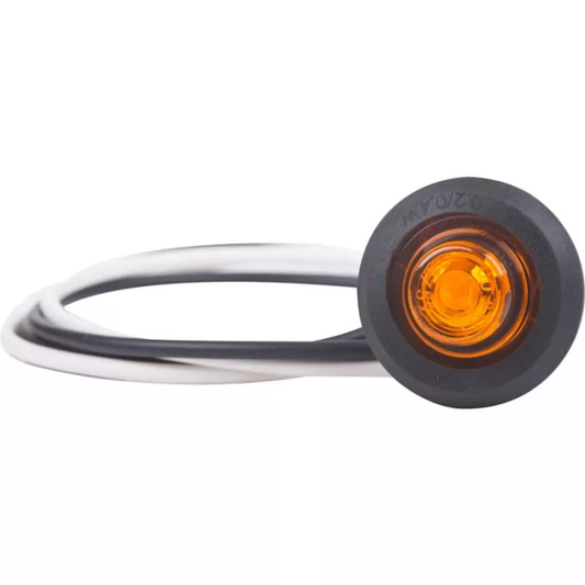 Seitlicher Positionsscheinwerfer (LED) Orange 12/24V Universell