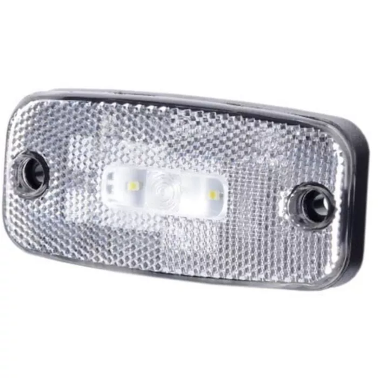 UMRIßLEUCHTE MIT REFLEKTOR (LED) WEISS 12/24 V UNIVERSAL