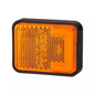 SEITLICHE UMRIßLEUCHTE (NEON) MIT REFLEKTOR (LED) ORANGE 12/24V UNIVERSAL
