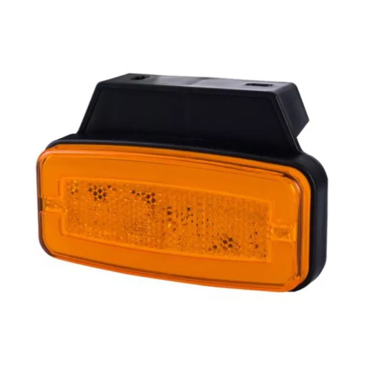 UMRISSLEUCHTE MIT HALTERUNG UND REFLEKTOR (NEON) 2-FUNKTIONEN (LED) ORANGE 12/24V UNIVERSAL