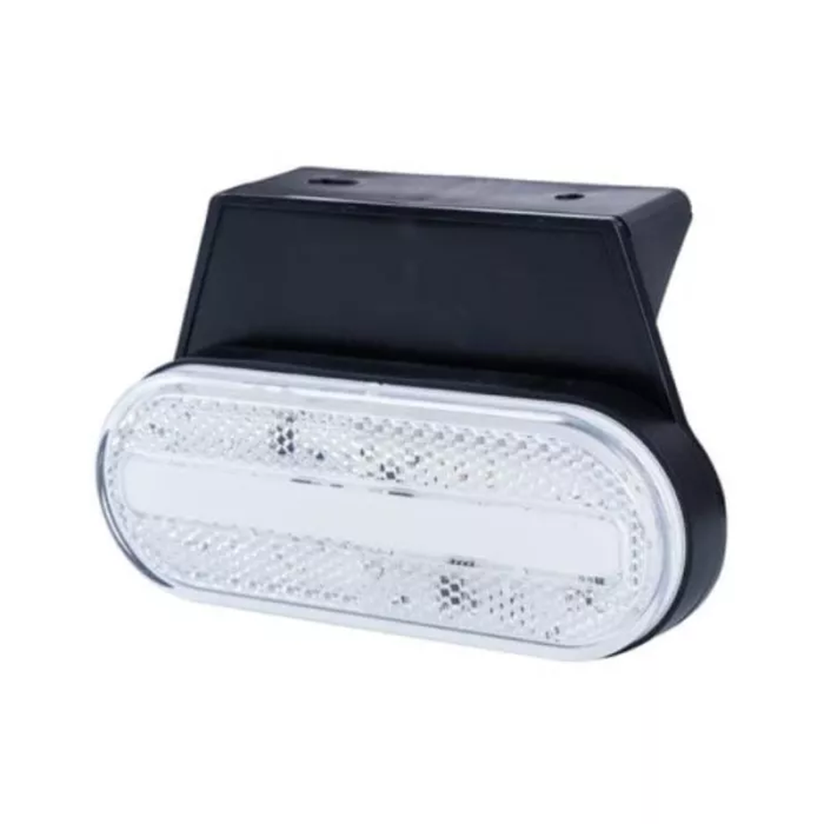 Positionsleuchte (Neon) mit Halterung und Reflektor 2-Funktion (LED) Weiß 12/24V Universal