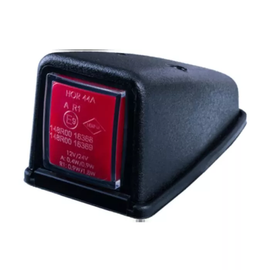 ECKIGE DACH-SEITENMARKIERUNGSLEUCHTE (LED) ROT 12/24 V UNIVERSAL