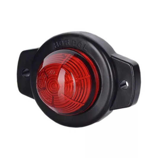 Einzelne Umrissleuchte (LED) Rot 12/24V Universal