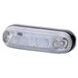 UMRISSLEUCHTE OVAL (LED) WEIß 12/24 V UNIVERSAL